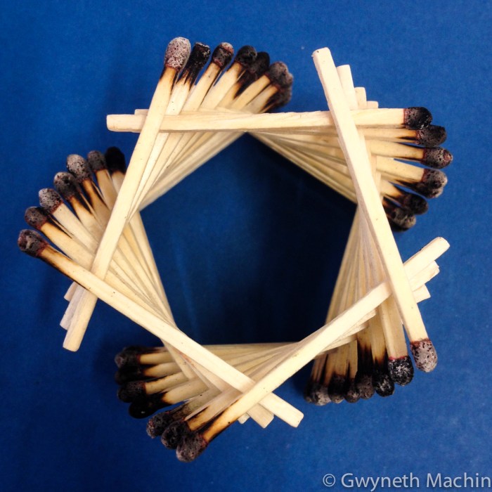 Matchstick Art Sculpture