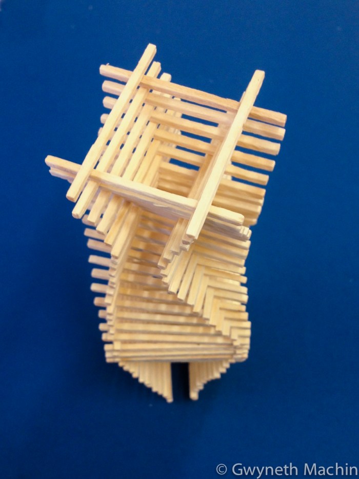 Matchstick Art Sculpture